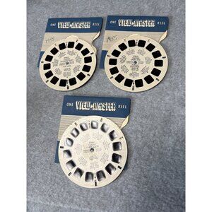 Vintage 1955 View-Master Reels Tarzan Finds A Son Jungle Adventure Set of 3